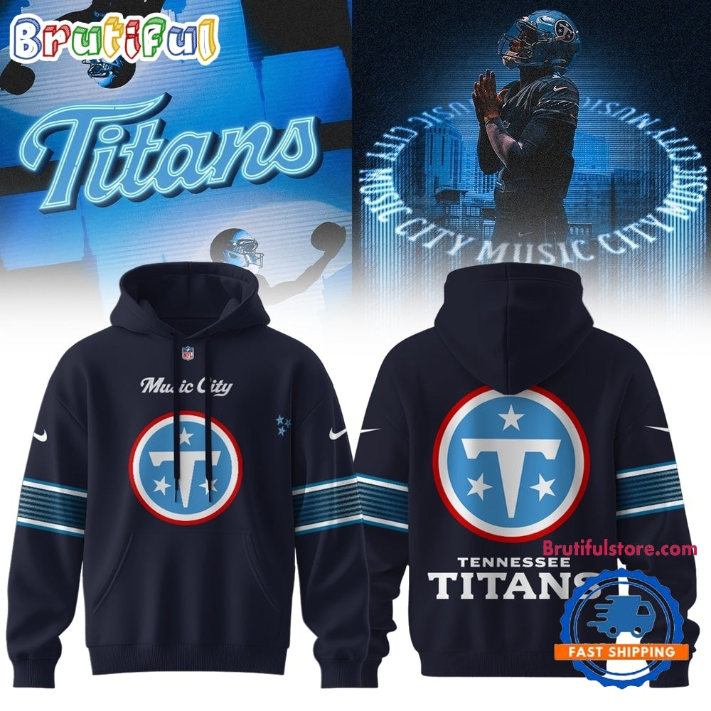 Tennessee Titans 2026 27 NFL Season New Uniform Hoodie Shirt