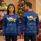 Tennessee Titans Baby Yoda Santa Hat Ugly Christmas Sweater