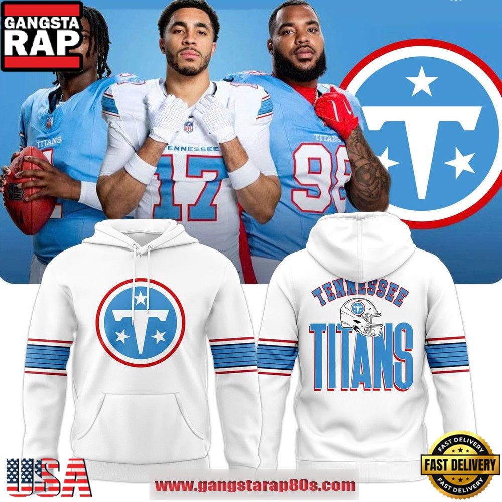 Tennessee Titans Cameron Ward White Limited Edition Hoodie