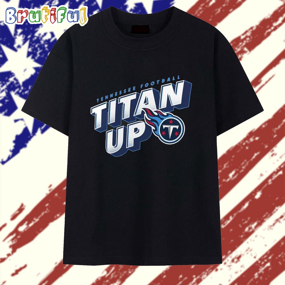Tennessee Titans Football Titan Up Logo 2025 T Shirt