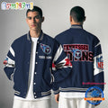 Tennessee Titans National Football Conference Unisex Baseball Jacket