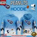 Tennessee Titans NFL x Peanuts Christmas Unisex Hoodie