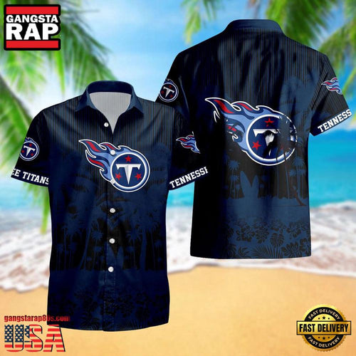 NFL Tennessee Titans New Design Aloha Hawaii Shirt
