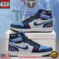 Tennessee Titans Trending Football Sneakers NFL Air Jordan 1 Shoes