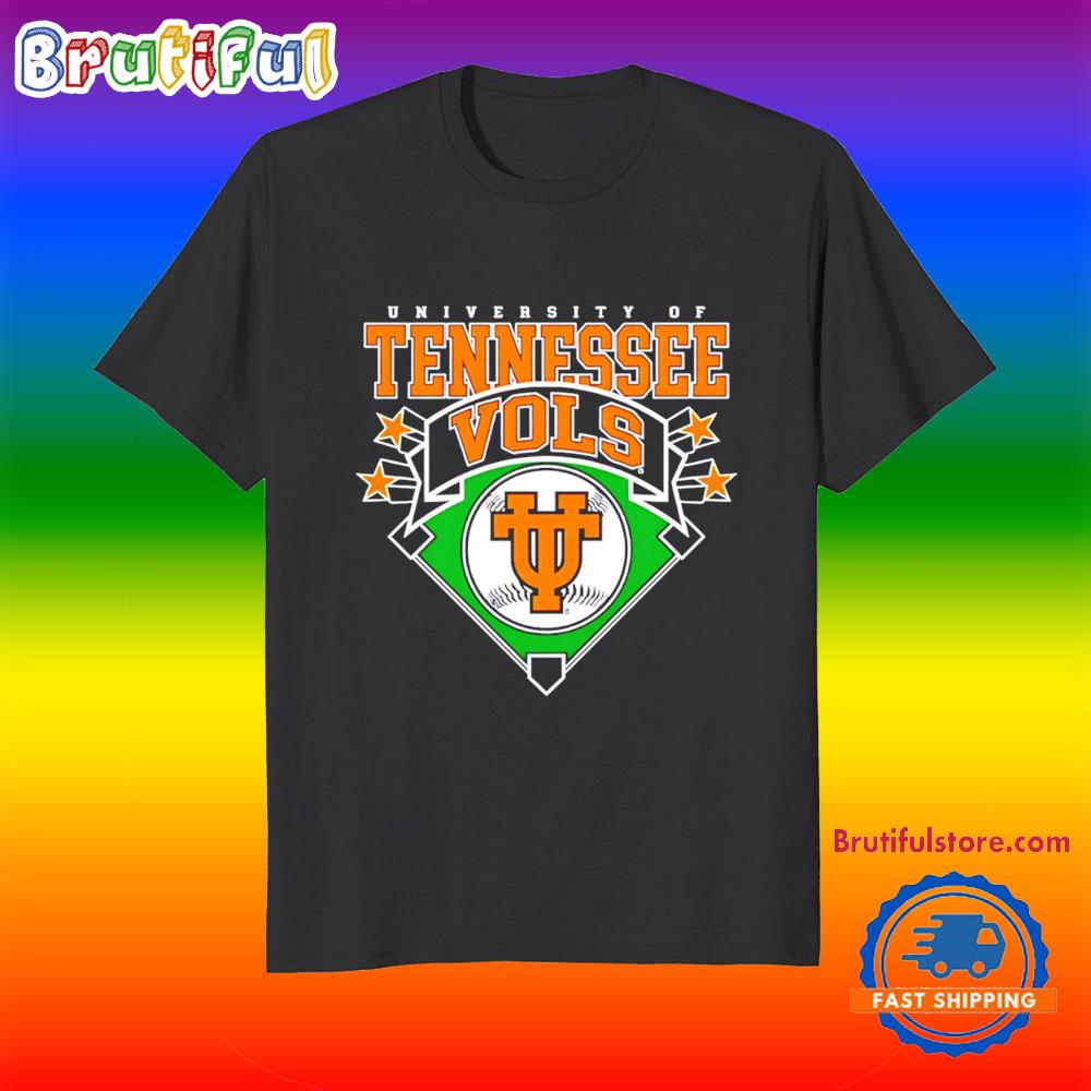 Tennessee Vols with Stars Ribbon T Shirt