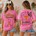 Tennessee Volunteers 2026 NCAA Pink October Breast Cancer Awareness Fan Pride Unisex T Shirt