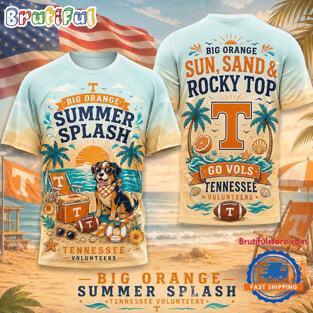 Tennessee Volunteers 2026 NCAA Summer Limited Edition 3D T Shirt