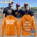 Tennessee Volunteers Baseball JESUS WON Oranger 2025 Hoodie T-Shirt