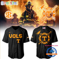 Tennessee Volunteers Baseball x Firefighter Appreciation Night Black Jersey Shirt