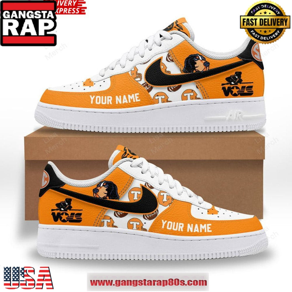 Tennessee Volunteers Customize Air Force 1 Sneakers Shoes