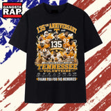 Tennessee Volunteers Football 135th Anniversary 1891 2026 T Shirt
