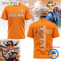 Tennessee Volunteers Jesus Won 2024 New T Shirt