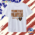 Tennessee Volunteers Knoxville TN Heart T Shirt