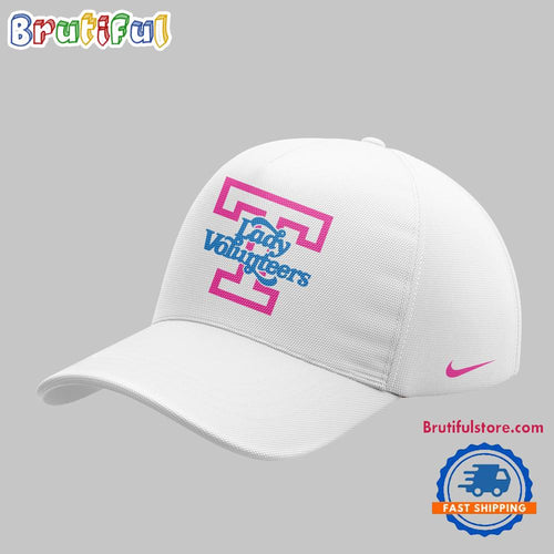 Tennessee Volunteers Limited Edition Lady Vols Basketball Fight Cancer White Cap Hats