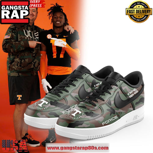 Tennessee Volunteers Military Appreciation Special Air Force 1 Running Sneakers Shoes