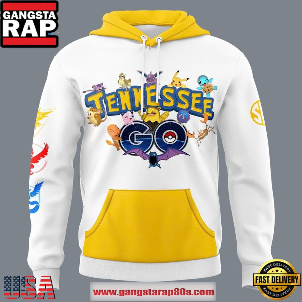 Tennessee Volunteers Pokemon Go Special Edition Unisex Hoodie
