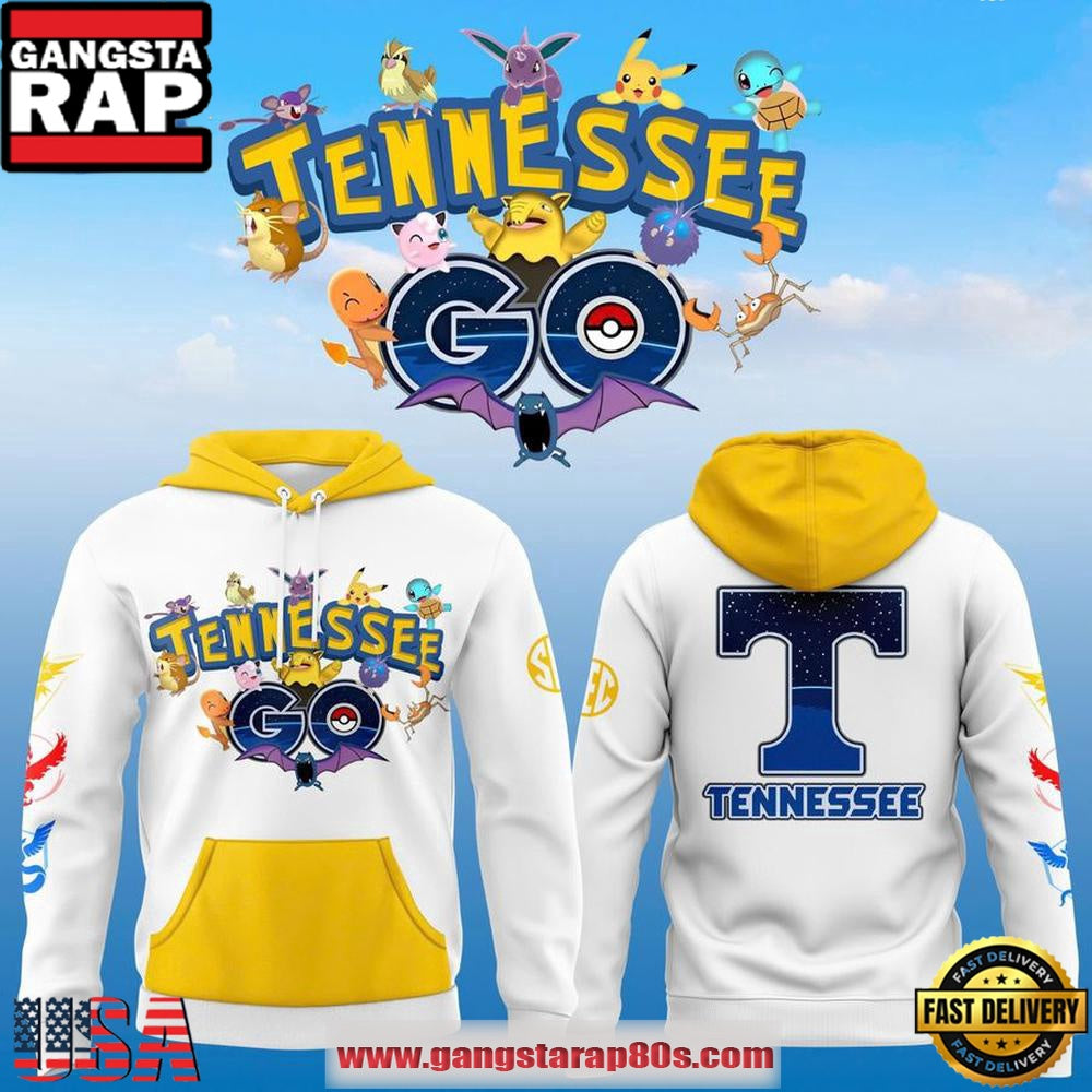 Tennessee Volunteers Pokemon Go Special Edition Unisex Hoodie