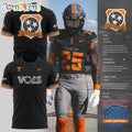 Tennessee Volunteers Spirit Football 2025 Smoke Grey Limited Edition 3D Shirt