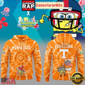Tennessee Volunteers SpongeBob SquarePants All Over Print Hoodie