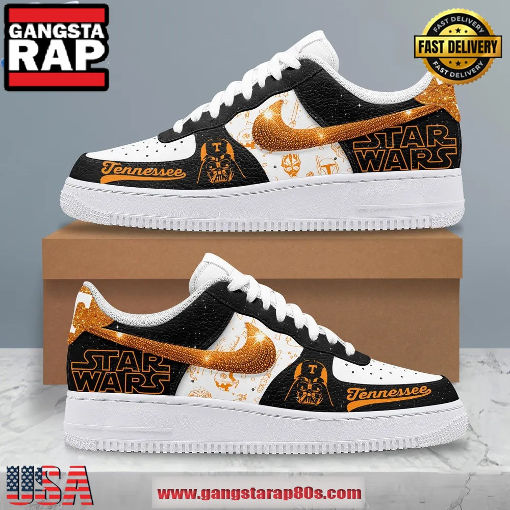 Tennessee Volunteers Star Wars Air Force 1 Running Sneakers Shoes