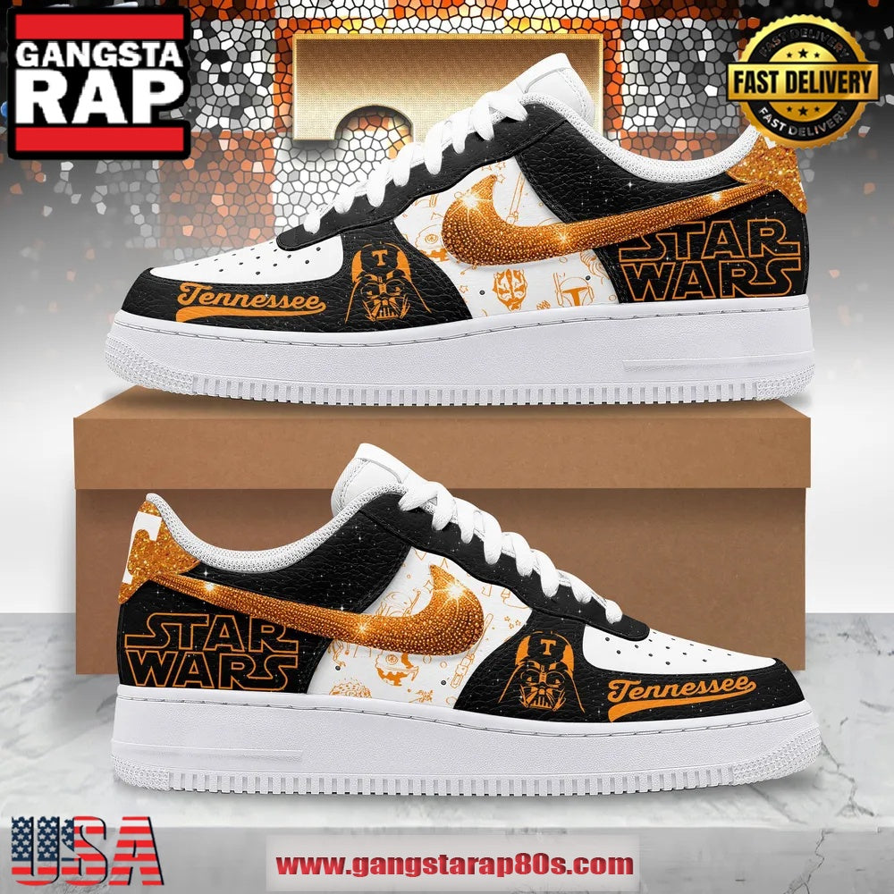 Tennessee Volunteers Star Wars Air Force 1 Running Sneakers Shoes