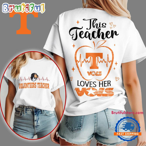 Tennessee Volunteers Teacher Appreciation Month Vintage T Shirt
