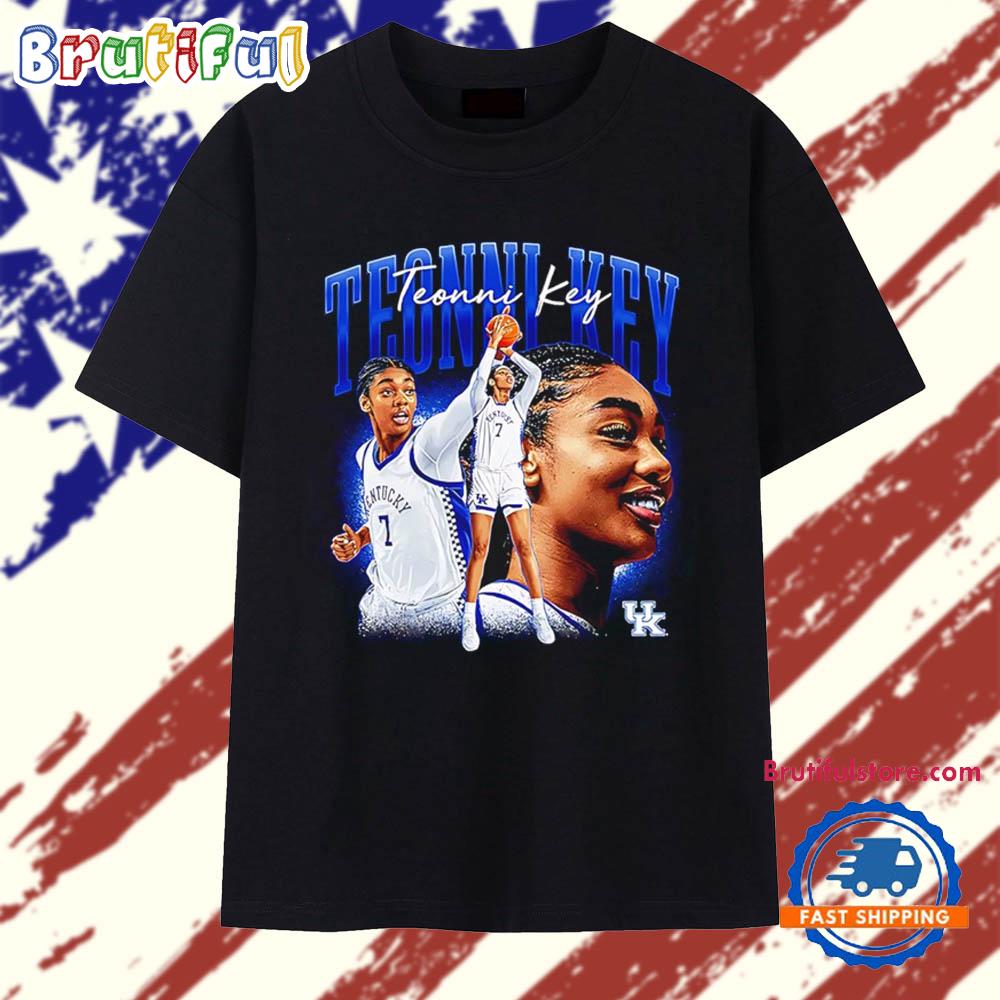 Teonni Key Kentucky Women’s Basketball Collage T Shirt