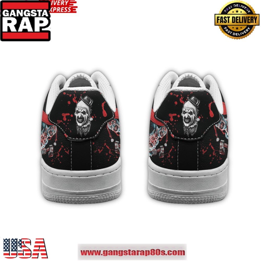 Terrifier 3 Limited Edition Air Force 1 Running Sneakers Shoes