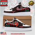 Terrifier 3 Santa Clown Christmas Air Force 1 Running Sneakers Shoes