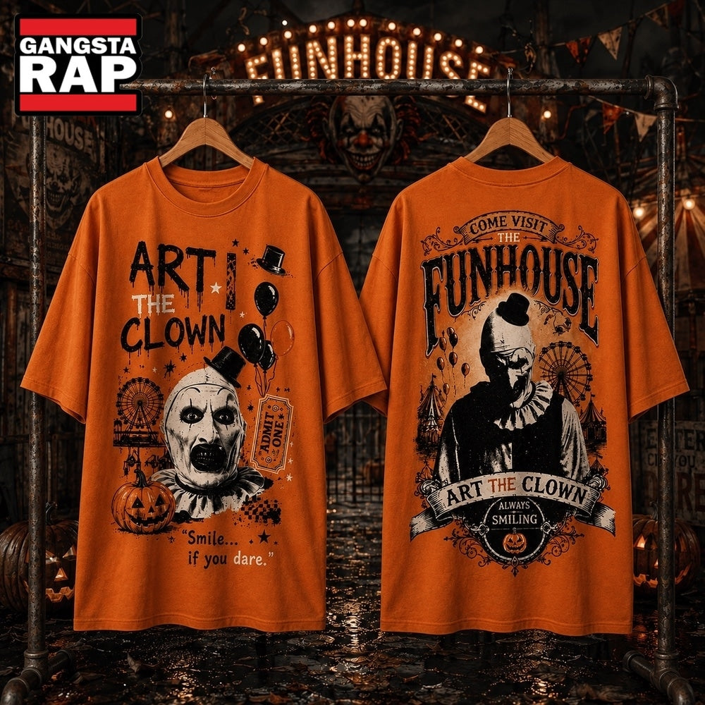 Terrifier Funhouse Nightmare Halloween 3D Shirt