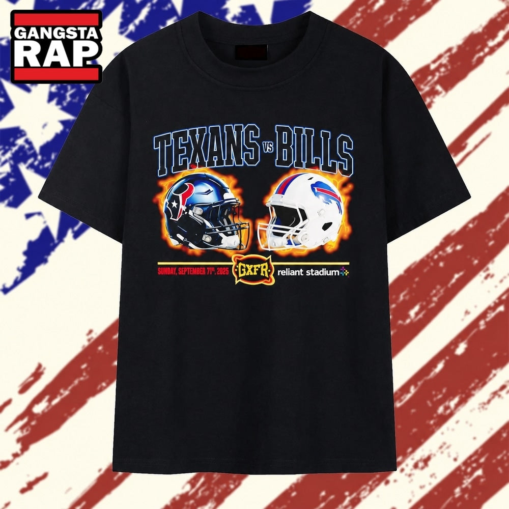 Texans vs Bills Sunday September 13th 2026 at Reliant Stadium T Shirt