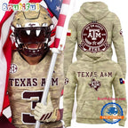 Texas A&M Aggies 2026 Honor & Support Camo Limited Edition Hoodie T-Shirt