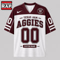 Texas A&M Aggies NCAA College Team Pride Personalized Football jersey