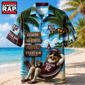 Texas A&M Aggies NCAA No Work No Stress Hawaiian Shirt