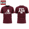 Texas A&M Aggies Soccer Reveillix Maroon 2026 T Shirt