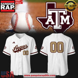 Texas A&M Aggies Baseball New Uniform 2025 Baseball Jersey