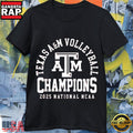 Texas A&M Aggies Volleyball 2025 National Champions Classic T Shirt