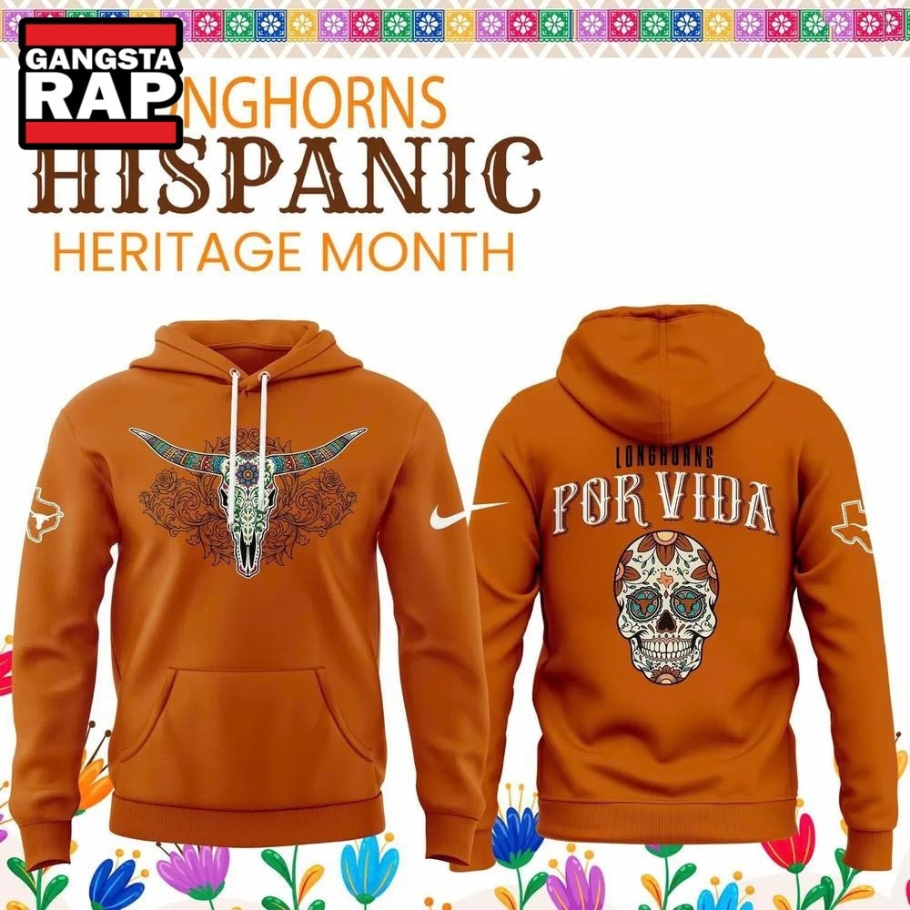 Texas Longhorns 2026 Hispanic Heritage Month Special Edition Hoodie Shirt