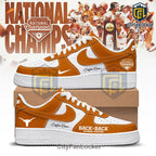 Texas Longhorns 2026 National Champions Custom Air Force 1 Sneakers