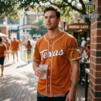 Texas Longhorns 2026 Softball Champs Commemorative Baseball Jersey
