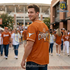 Texas Longhorns 2026 Softball Champs Commemorative Baseball Jersey