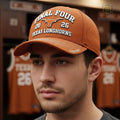 Texas Longhorns Final Four 2026 Commemorative Premium Embroidered Baseball Cap