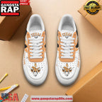 Texas Longhorns Hook ‘Em Horns Custom Air Force 1 Sneakers Shoes