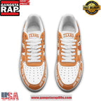 Texas Longhorns Limited Edition Air Force 1 Running Sneakers Shoes