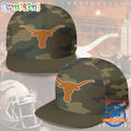 Texas Longhorns NCAA Field Ops Camo Snapback Cap
