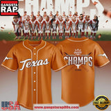 Texas Longhorns Softball 2026 SEC Softball Tournament Champions Special Baseball Jersey