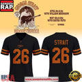 Texas Longhorns x George Strait Tour 2026 Black Football Jersey