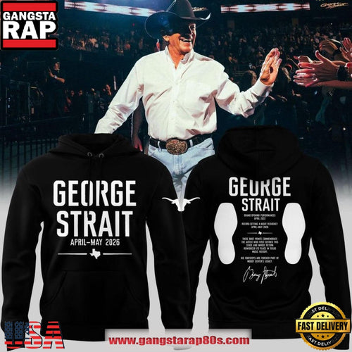 Texas Longhorns x George Strait Tour 2026 Unisex Limited Edition Hoodie