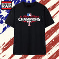 Texas Rangers 2026 AL West Division Champions T Shirt