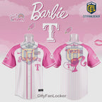 Texas Rangers Barbie Limited Edition Baseball Jersey